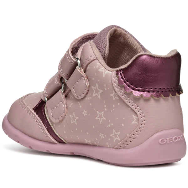 2024OV148-Geox Botas Menina Elthan Baby Old RosePrune B461QB-5.webp